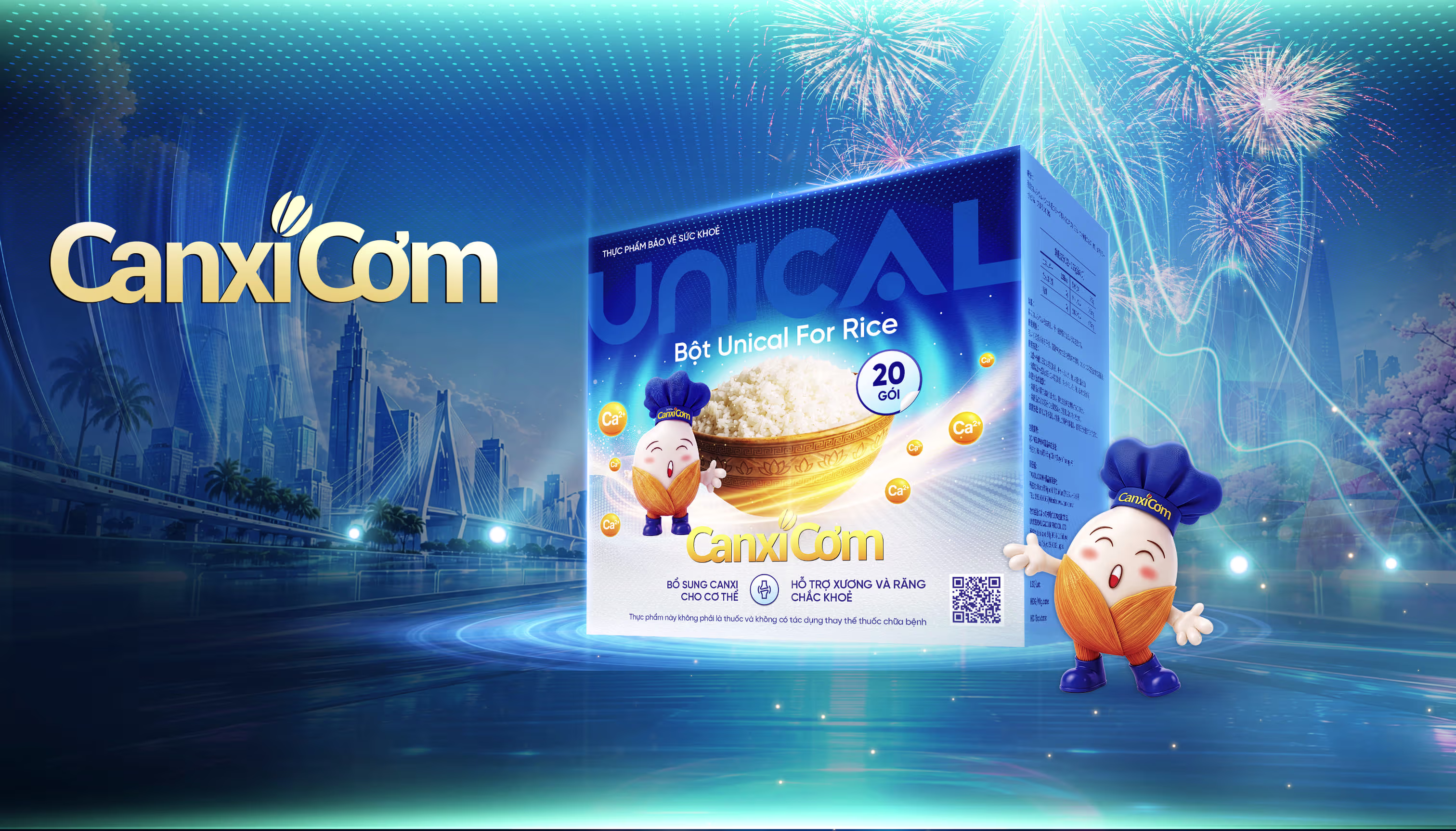 Canxi Cơm Nhật Unical - Hero